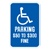 (Missouri) Handicap Reserved Parking Fine