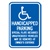 (Massachusetts) Handicap Reserved Permit Only Fine