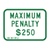 (North Carolina) Max Penalty $250