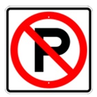 No Parking icon sign