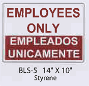 Employees Only (English/ Spanish)